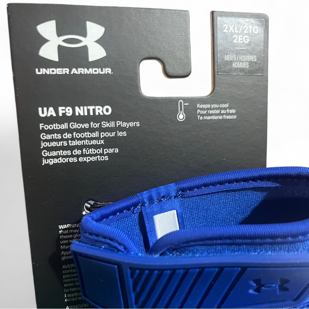 Under Armour Men's Blue Sports Glove - Picture 4 of 4